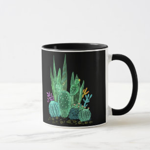 Mug Aquarelle, cactus