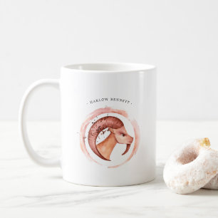 Mug Aquarelle Capricorne Astrologie Zodiaque   Monogra