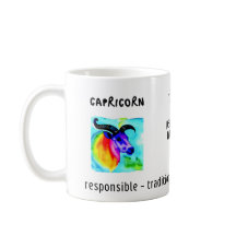 aquarelle Capricorne zodiaque et caractéristiques