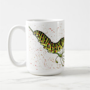 Mug Aquarelle Caterpillar Musique