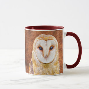 Mug Aquarelle Chouette Oiseau Animal Nature art