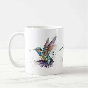 Mug Aquarelle Colibri Musique