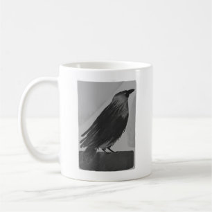 Mug Aquarelle Corbeau