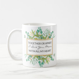 Mug Aquarelle couronne or trame