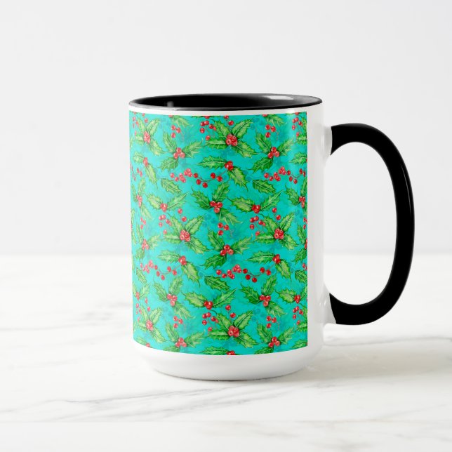 Mug Aquarelle de baie vitrée (Droite)