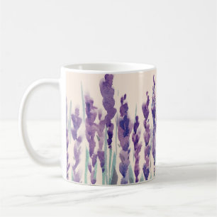 Mug aquarelle de lavande française