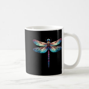 Mug Aquarelle de libellule colorée Art Insect Oreille