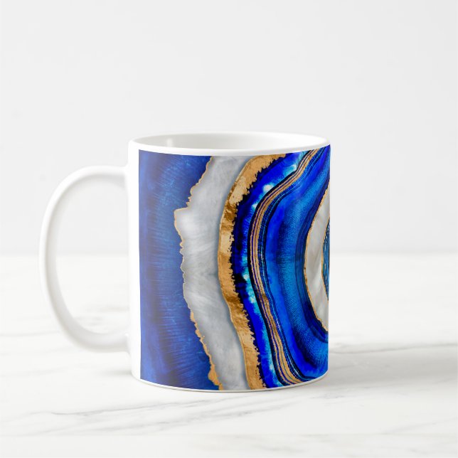 Mug Aquarelle de l'oeil malin et or (Gauche)