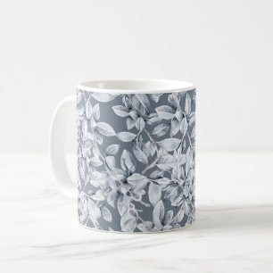 Mug Aquarelle de Noël Motif botanique d'hiver