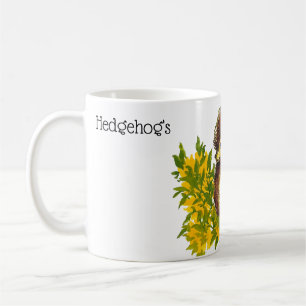 Mug Aquarelle de règle de Hérisson fantaisie