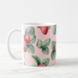 Mug aquarelle dessin sur un thème d'été belle mûre