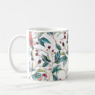 Mug Aquarelle dessinée à la main motif sans couture av