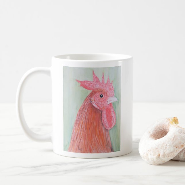 Mug Aquarelle du pays (Avec donut)