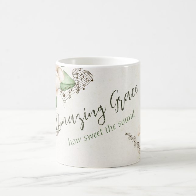 Mug Aquarelle élégante Magnolia 'Extraordinaire Grace' (Centre)