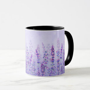 Mug Aquarelle esthétique mauve Lavande