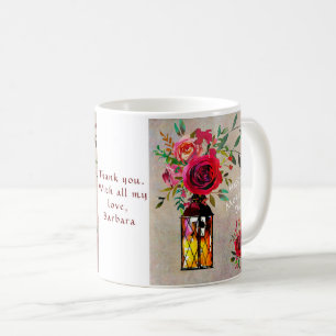 Mug Aquarelle Fête des mères florales  