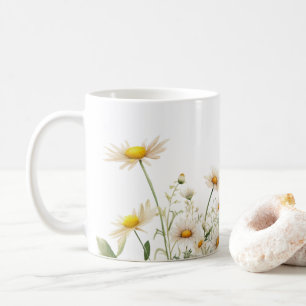 Mug Aquarelle Fleur marguerite