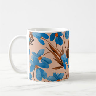 Mug Aquarelle Floral Été Imprimer Motif