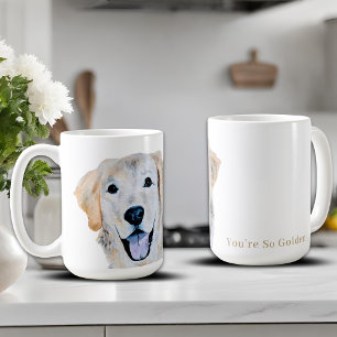 Mug Aquarelle Golden Retriever Chien