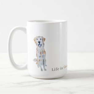 Mug Aquarelle Golden Retriever Chien