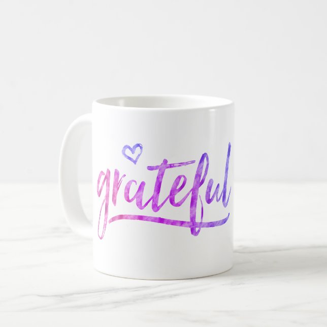 Mug Aquarelle gracieuse (Devant gauche)