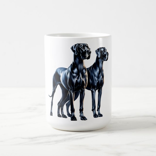 Mug Aquarelle Great Danes (Centre)