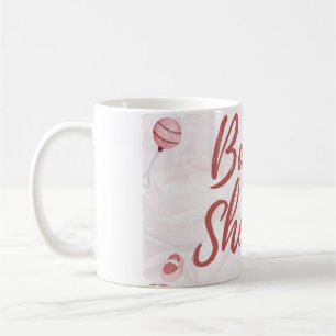 Mug Aquarelle Illustrée rose clair Moderne enfant