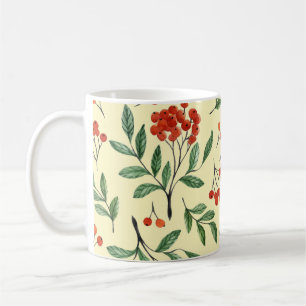 Mug Aquarelle jaune Rowan Motif sans couture