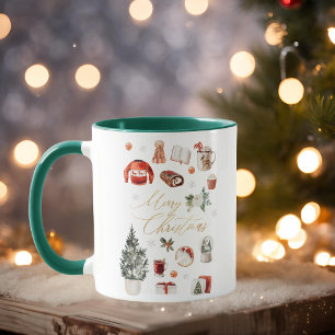 Mug Aquarelle Joyeux Noël