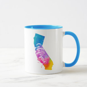Mug Aquarelle la Californie