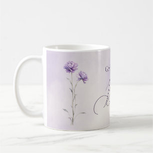 Mug Aquarelle Lavender Meadow Fleur sauvage Best Mom