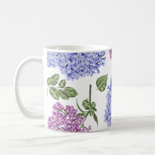 Mug Aquarelle Lilacs Violet