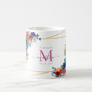 Mug Aquarelle moderne Mexicaine Fleur Fleur de Fleur d