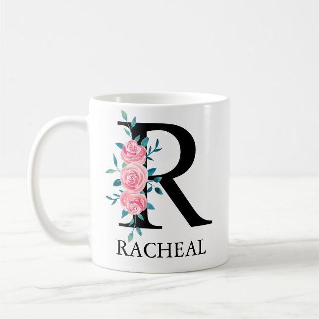 Mug Aquarelle monochrome personnalisée (Gauche)