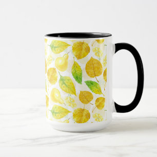 Mug Aquarelle motif d'automne