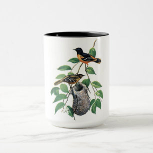 Mug Aquarelle Oiseaux d'Oriole