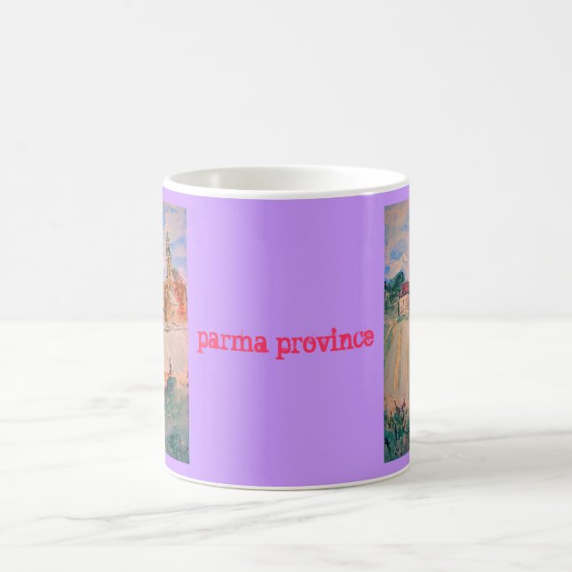 Mug aquarelle parme italie (province de parme) (Centre)