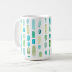 Mug Aquarelle Plage Verre de mer Gems
