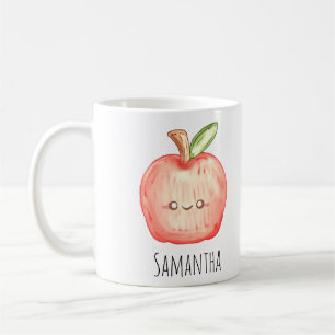 Mug Aquarelle pomme de fruits