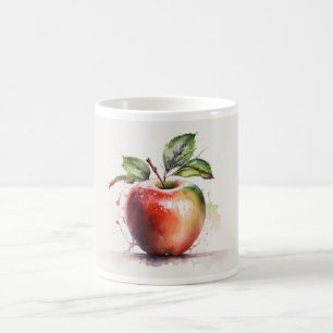 Mug Aquarelle Pomme Musique