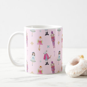 Mug Aquarelle rose Whimsical Ballet Casse-Noisettes