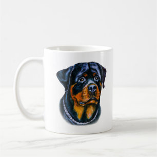 Mug Aquarelle Rottweiler