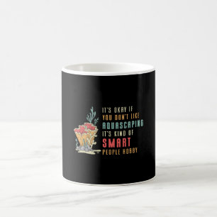 Mug Aquarist n'aime pas Aquascaping Aquarium Vintage