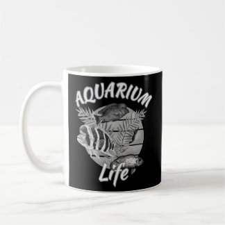 Mug Aquarium Fish Life Frontosa Cichlid Cerise crevett