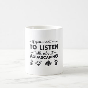 Mug Aquarium Parler d'Aquascapage Poisson Aquarist