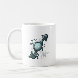 Mug Aquarius Uranus Zodiac cosmique