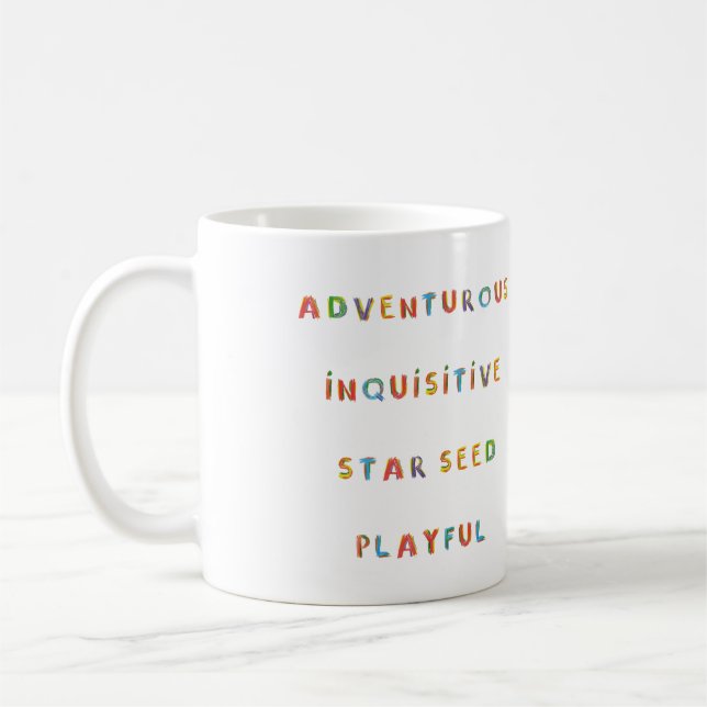Mug Aquarius Zodiac Astrologie infantile interne (Gauche)