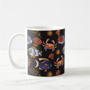 Mug Aquatic animals ocean underwater life
