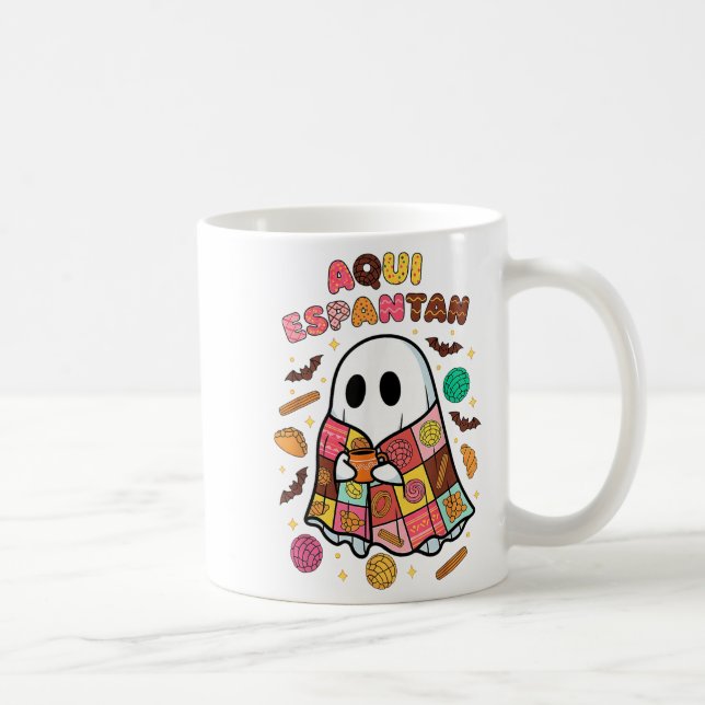 Mug Aqui Espantan Dia De Muertos Espagne Mexique Hallo (Droite)
