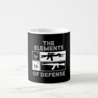 Mug AR15 AK47 Elements of Defense Periodic Table